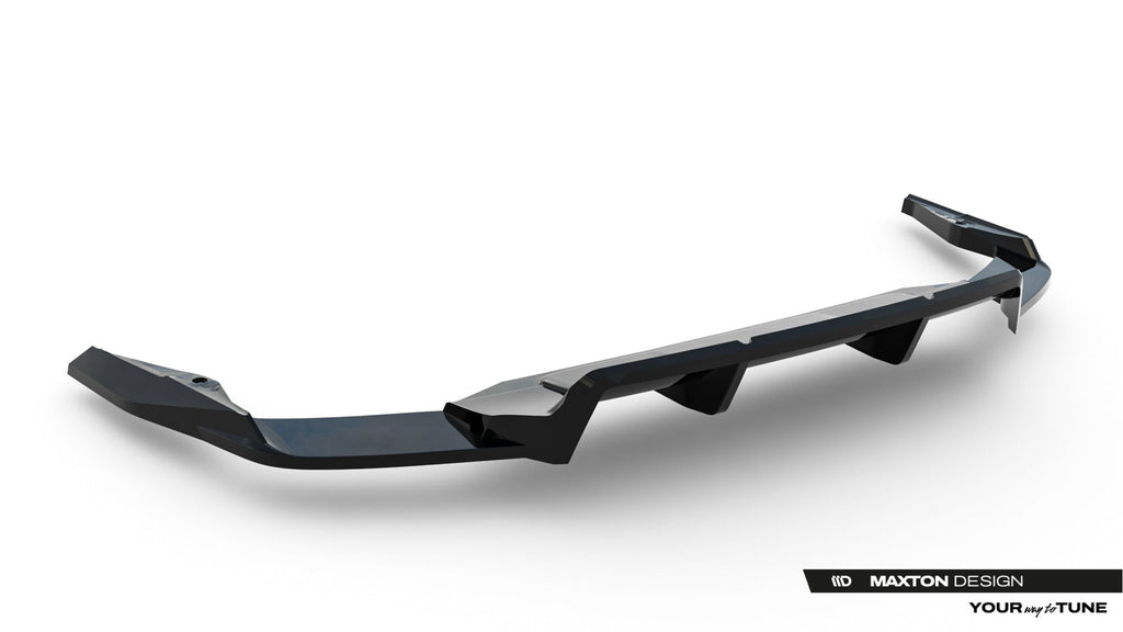 Splitter trasero (con barras verticales) para Audi SQ7 Mk2 Facelift 2