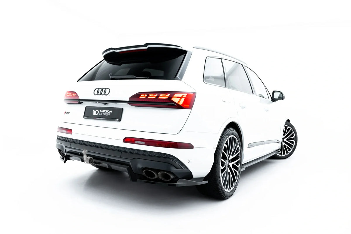 Splitter trasero (con barras verticales) para Audi SQ7 Mk2 Facelift 2