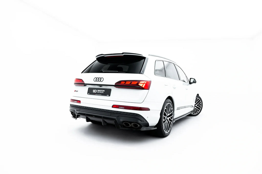 Splitter trasero (con barras verticales) para Audi SQ7 Mk2 Facelift 2