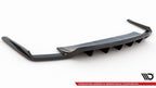 Splitter trasero (con barras verticales) para Audi SQ7 / Q7 S-Line Mk2