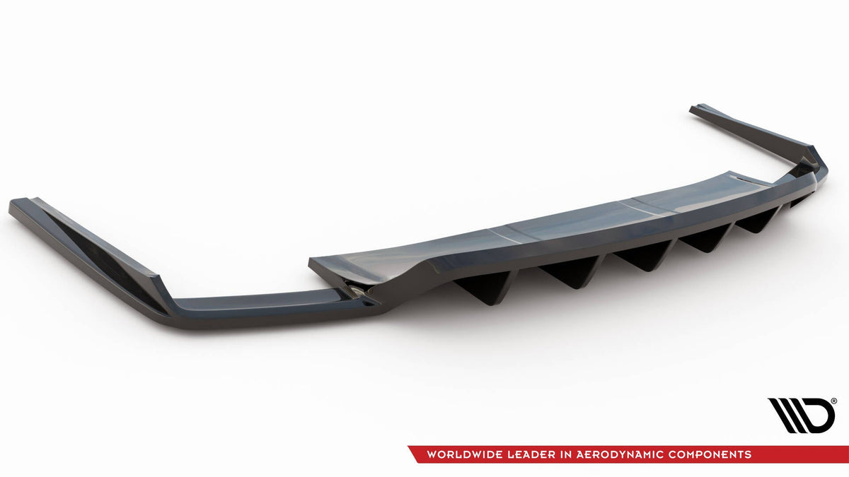 Splitter trasero (con barras verticales) para Audi SQ7 / Q7 S-Line Mk2