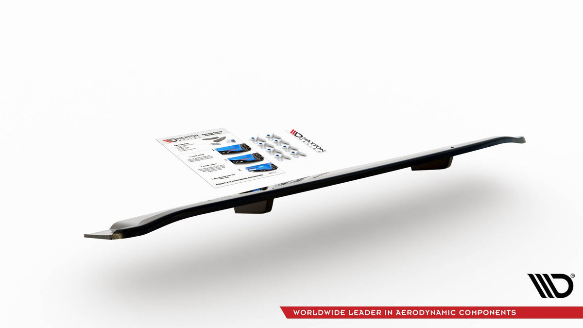 Splitter trasero (con barras verticales) para Audi SQ8 Mk1