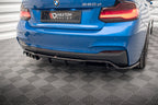 Splitter trasero (con barras verticales) para BMW 2 M-Pack F22