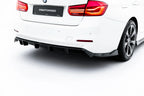 Splitter trasero (con barras verticales) para BMW 3 Sportline Sedan / Touring F30 / F31