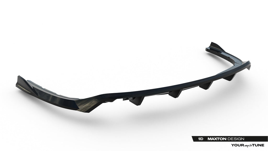 Splitter trasero (con barras verticales) para BMW 3 Sportline Sedan / Touring F30 / F31