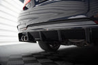Splitter trasero (con barras verticales) para BMW 4 Coupe / Gran Coupe / Cabrio M-Pack F32 / F36 / F33