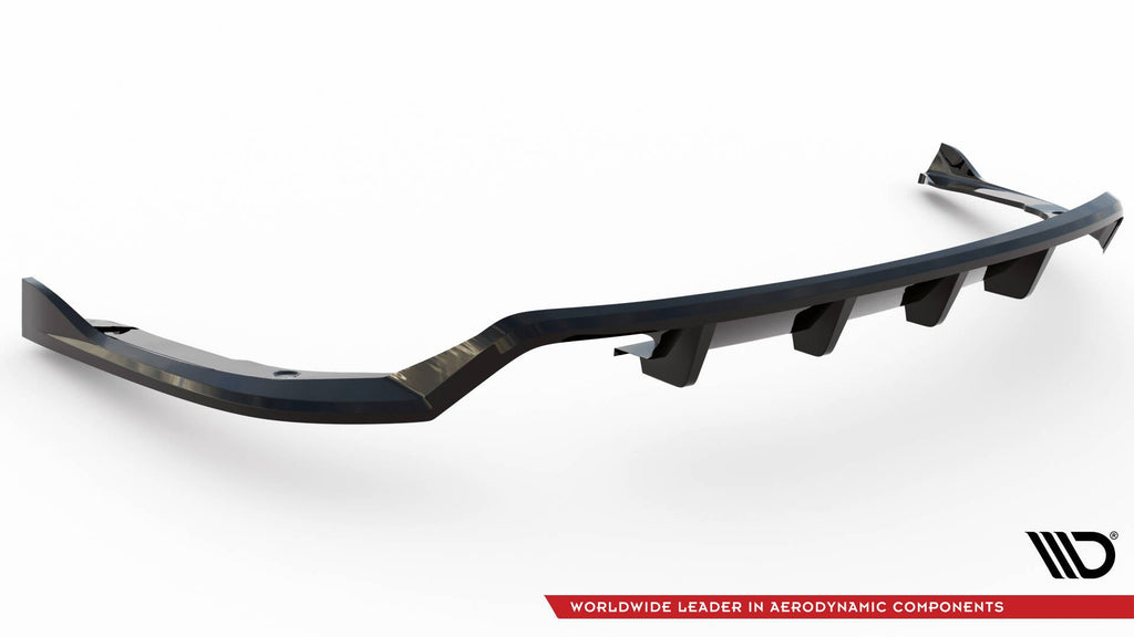 Splitter trasero (con barras verticales) para BMW 4 Coupe / Gran Coupe / Cabrio M-Pack F32 / F36 / F33