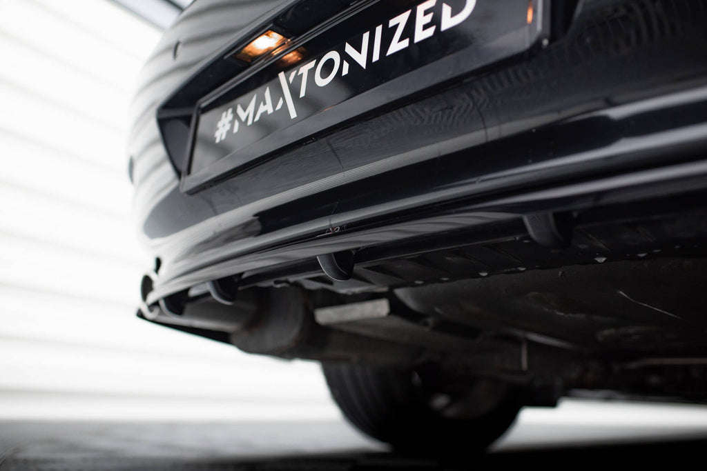 Splitter trasero (con barras verticales) para BMW 6 Coupe / Cabrio E63 / E64