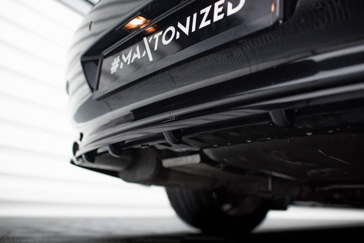 Splitter trasero (con barras verticales) para BMW 6 Coupe / Cabrio E63 / E64