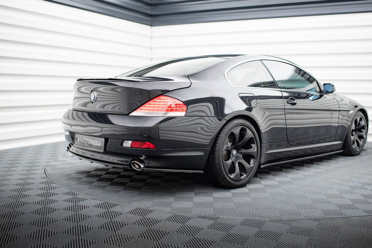 Splitter trasero (con barras verticales) para BMW 6 Coupe / Cabrio E63 / E64
