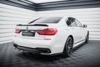 Splitter trasero (con barras verticales) para BMW 7 M-Pack G11 /G12