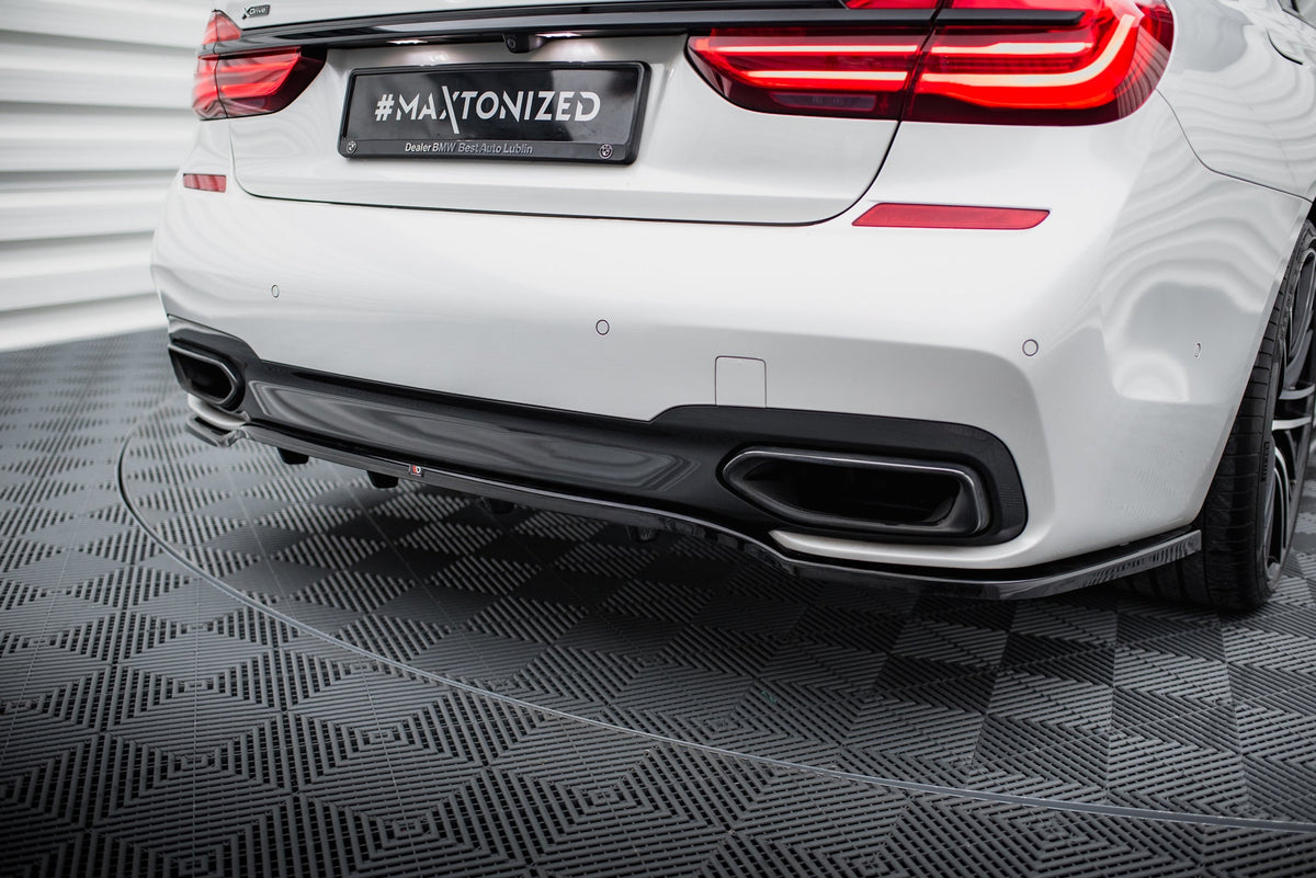 Splitter trasero (con barras verticales) para BMW 7 M-Pack G11 /G12