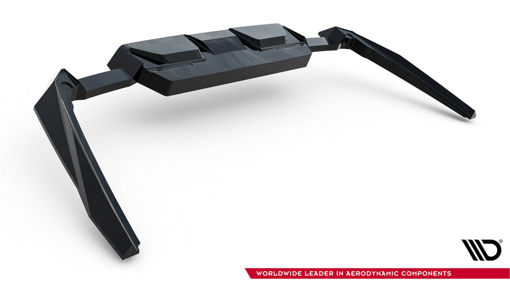 Splitter trasero (con barras verticales) para BMW M5 Sedan / Touring G90