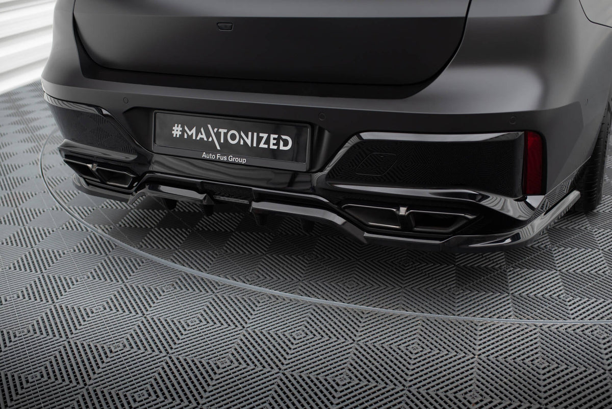 Splitter trasero (con barras verticales) V.1 para BMW M760e G70