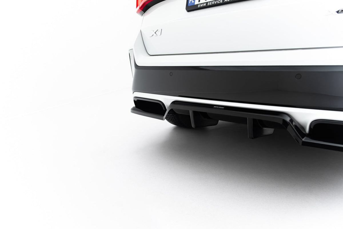 Splitter trasero (con barras verticales) para BMW X1 M-Pack U11