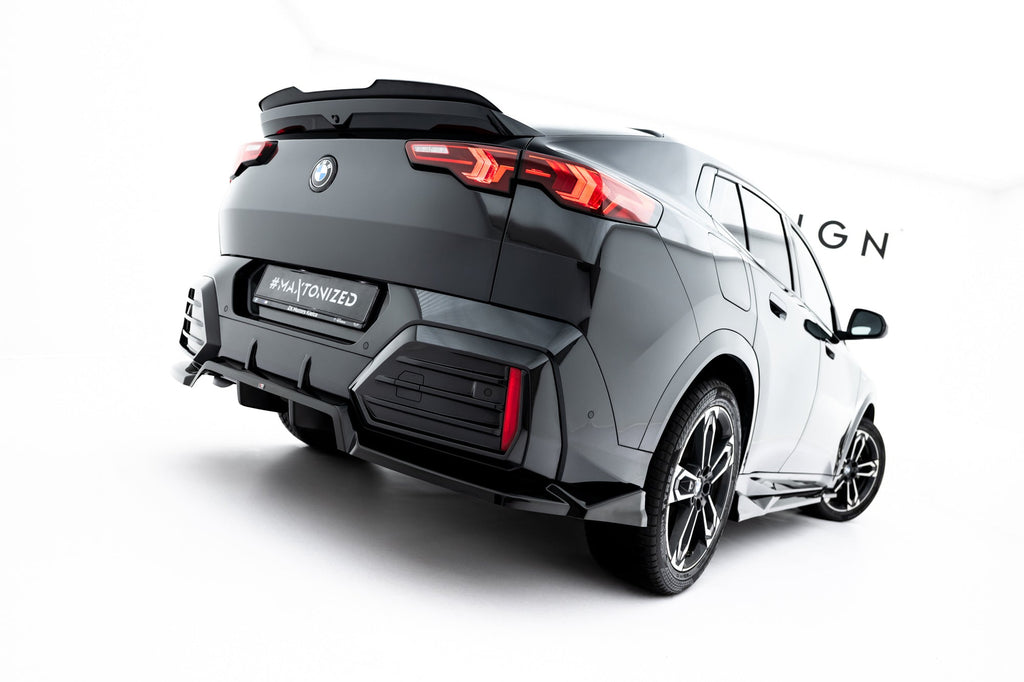 Splitter trasero (con barras verticales) para BMW X2 M-Pack / iX2 U10