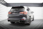 Splitter trasero (con barras verticales) para BMW X3 M-Pack G01 Facelift