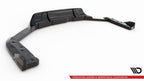 Splitter trasero (con barras verticales) para BMW X6 M F96 Facelift