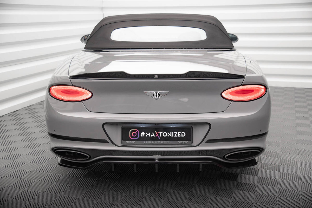 Splitter trasero (con barras verticales) para Bentley Continental Convertible GT Mk3
