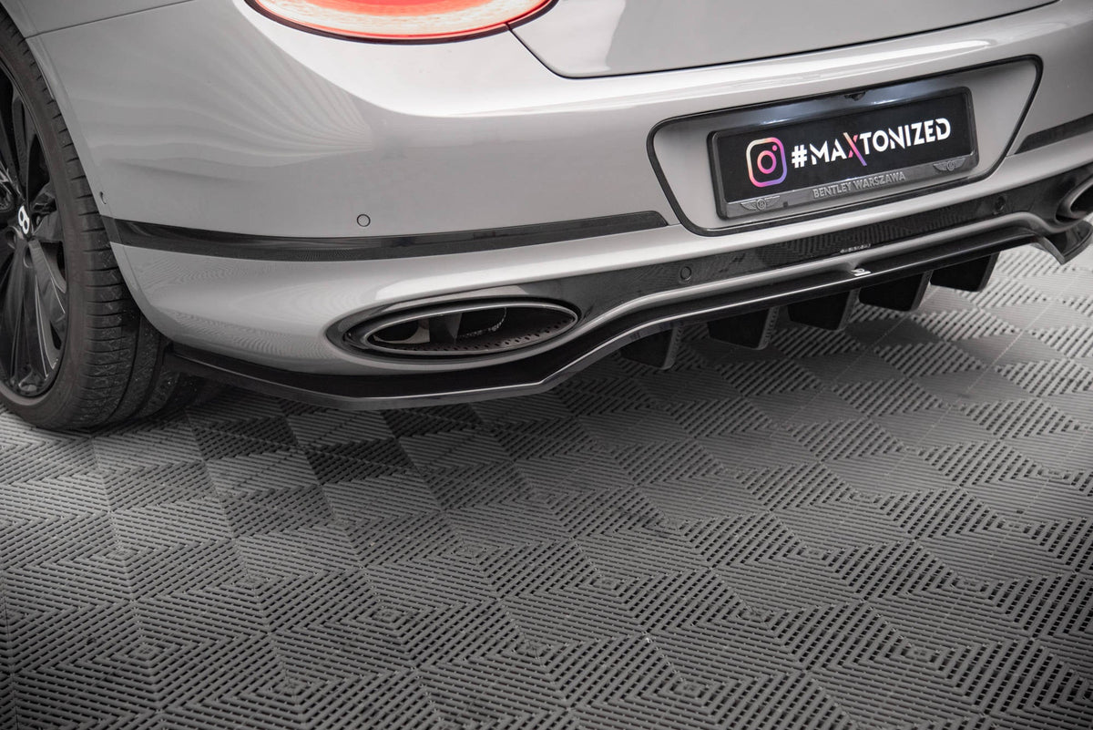 Splitter trasero (con barras verticales) para Bentley Continental Convertible GT Mk3