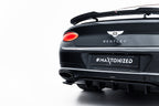 Splitter trasero (con barras verticales) para Bentley Continental GT Coupe Mk3