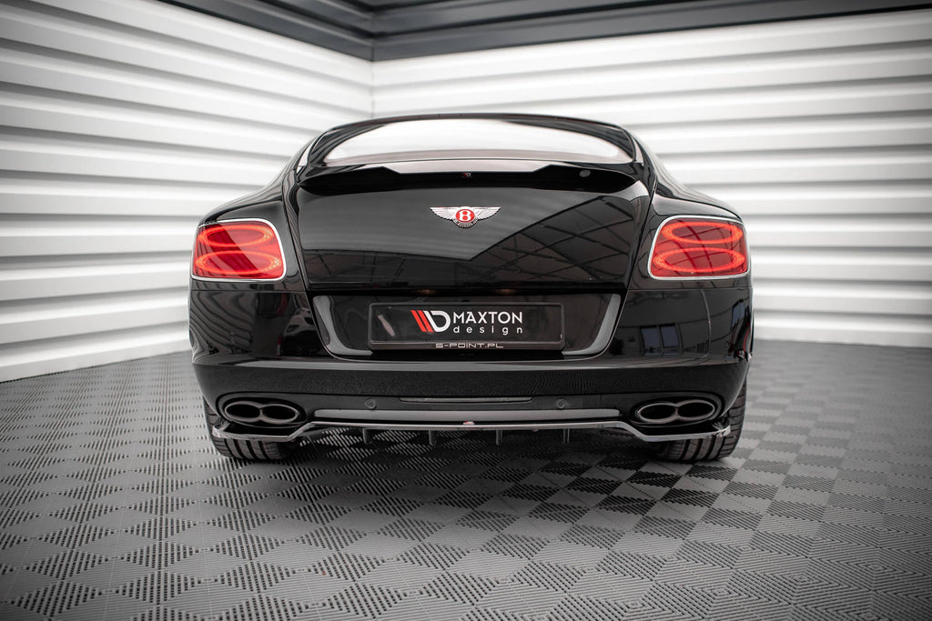 Splitter trasero (con barras verticales) para Bentley Continental GT V8 S Mk2