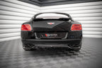 Splitter trasero (con barras verticales) para Bentley Continental GT V8 S Mk2