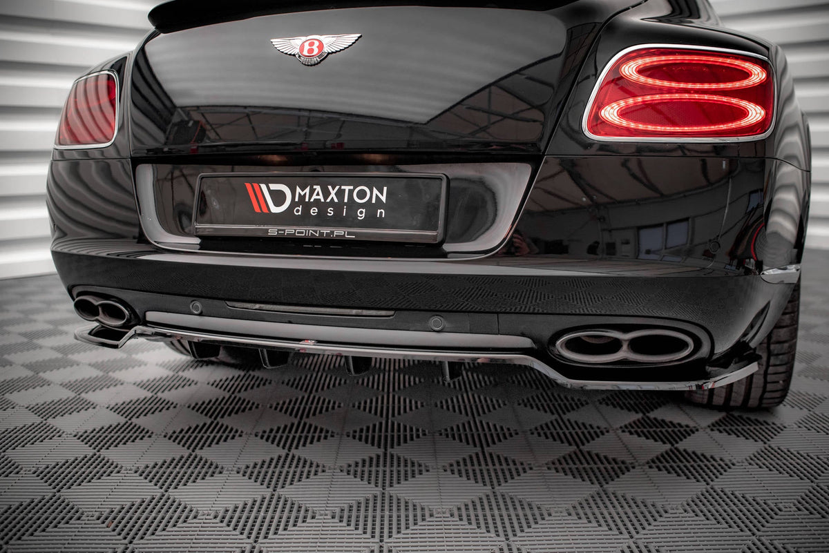Splitter trasero (con barras verticales) para Bentley Continental GT V8 S Mk2