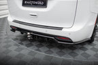 Splitter trasero (con barras verticales) para Chrysler Pacifica Mk2 Facelift