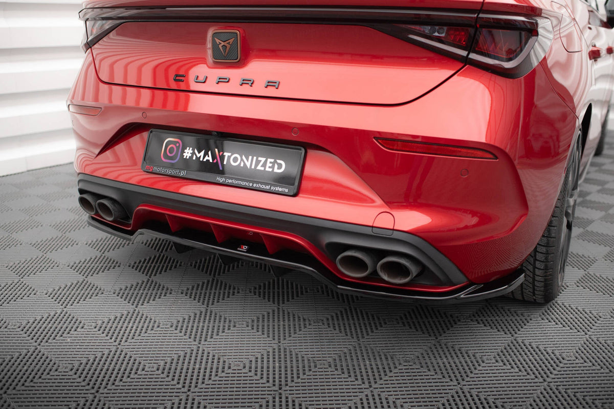 Splitter trasero (con barras verticales) para Cupra Leon Hatchback Mk1