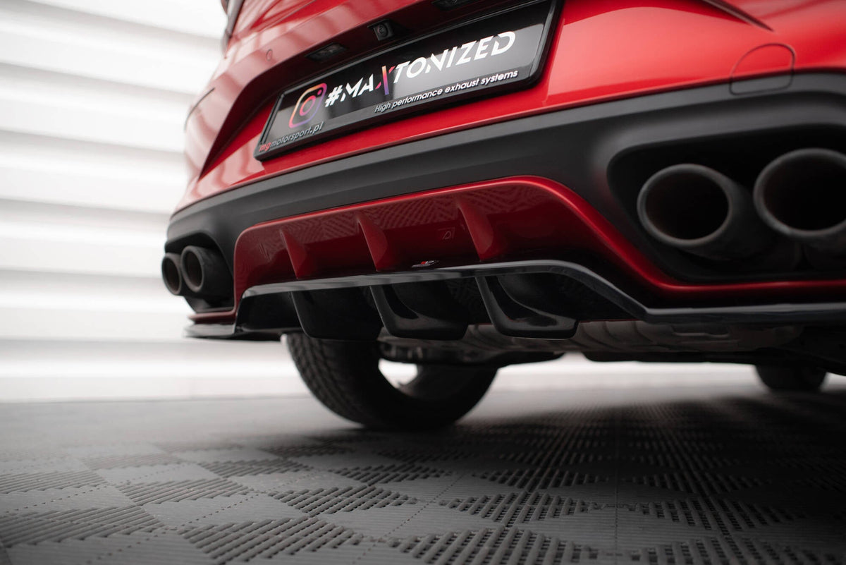 Splitter trasero (con barras verticales) para Cupra Leon Hatchback Mk1