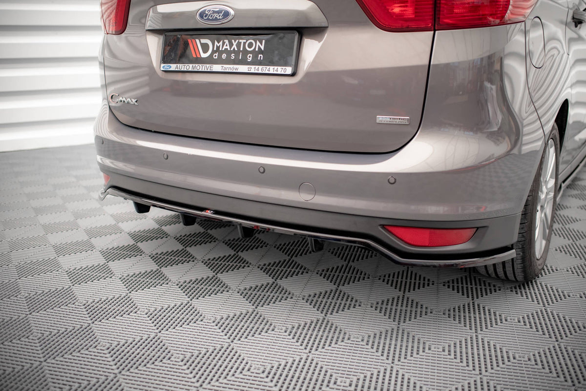 Splitter trasero (con barras verticales) para Ford C-Max Mk2