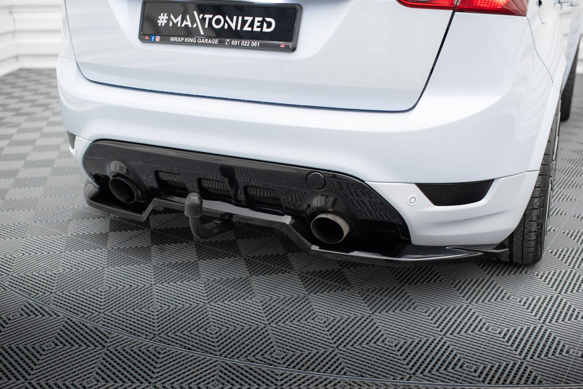 Splitter trasero (con barras verticales) para Ford Kuga ST Mk1