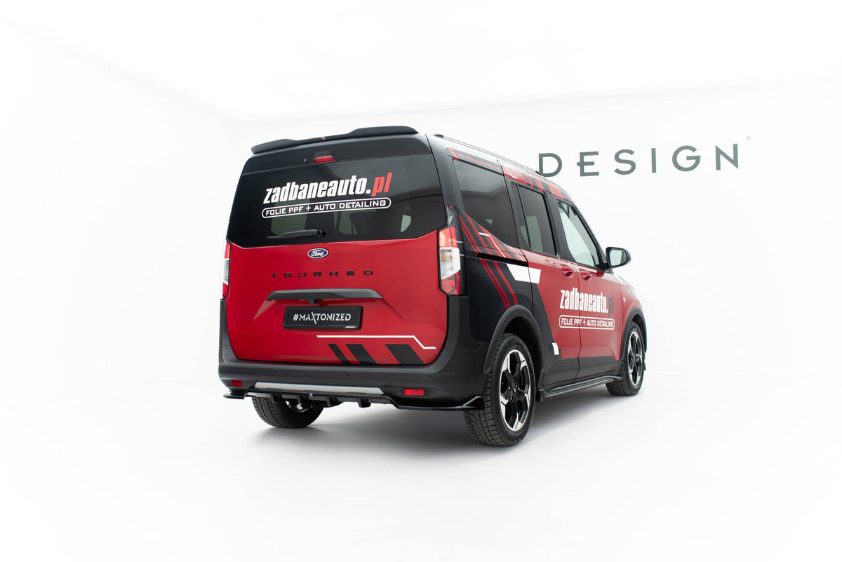 Splitter trasero (con barras verticales) para Ford Tourneo Courier Mk2