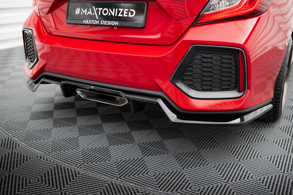 Splitter trasero (con barras verticales) para Honda Civic SI Mk10