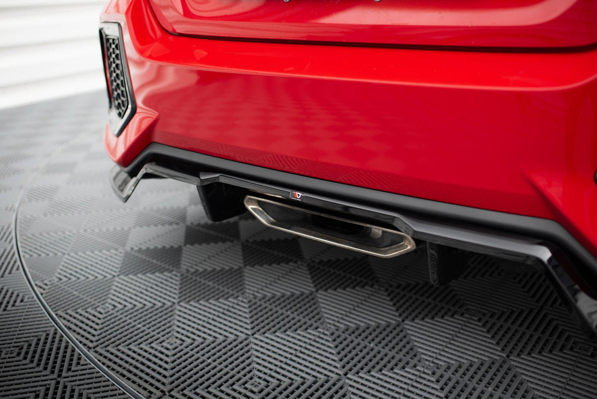 Splitter trasero (con barras verticales) para Honda Civic SI Mk10