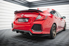 Splitter trasero (con barras verticales) para Honda Civic SI Mk10