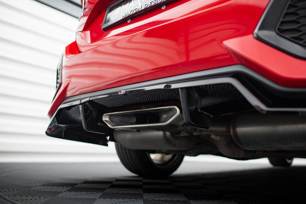 Splitter trasero (con barras verticales) para Honda Civic SI Mk10