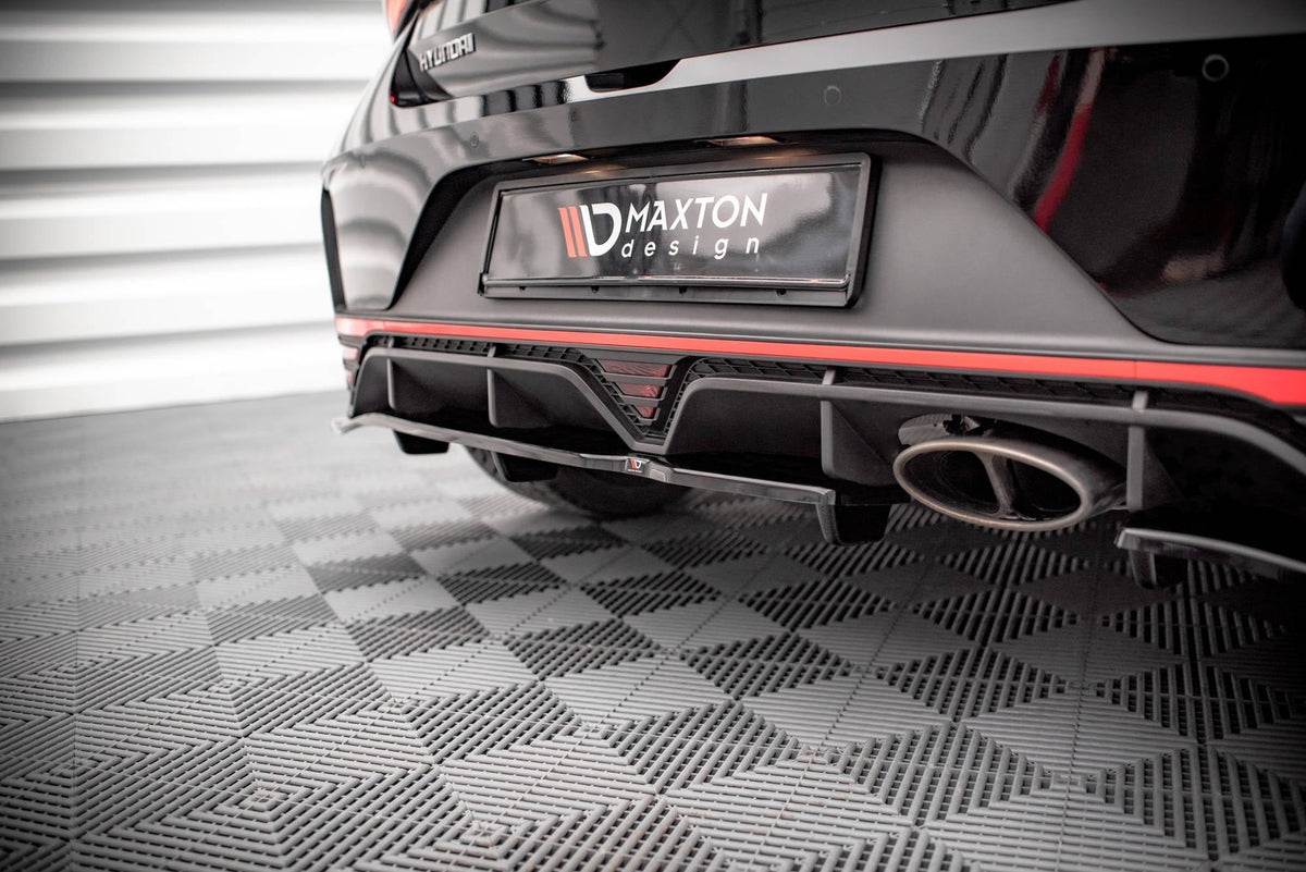 Splitter trasero (con barras verticales) para Hyundai I20 N Mk3