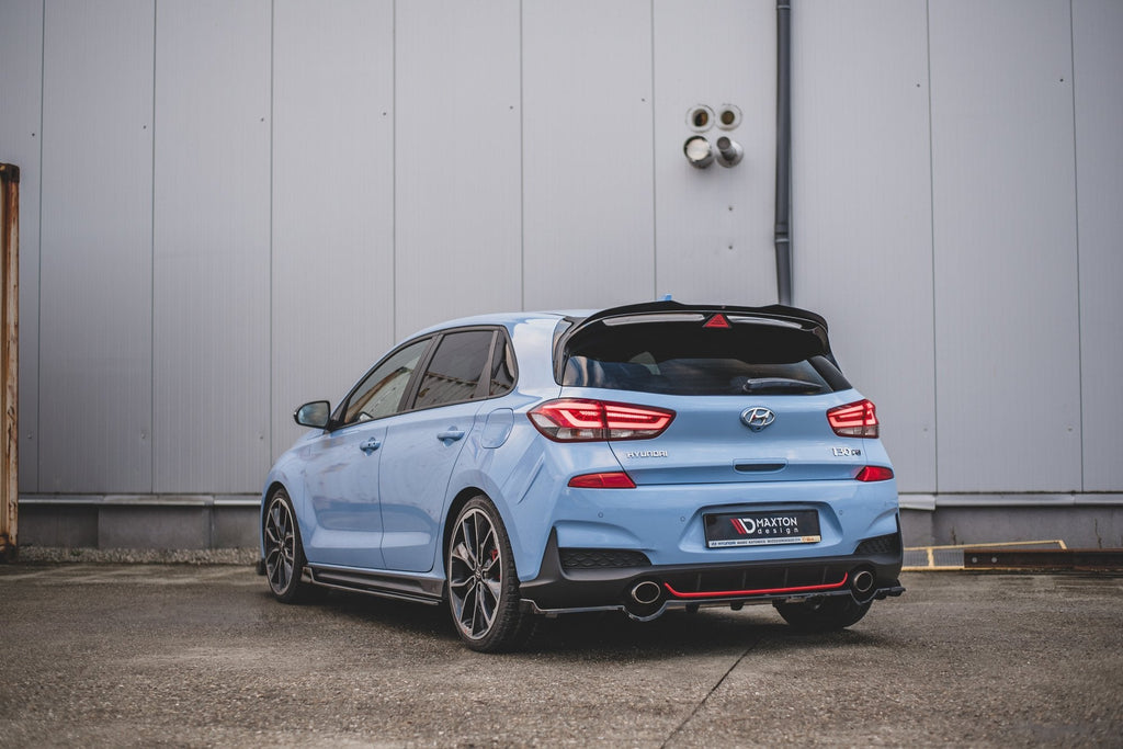 Splitter trasero (con barras verticales) para Hyundai I30 N Mk3 Hatchback