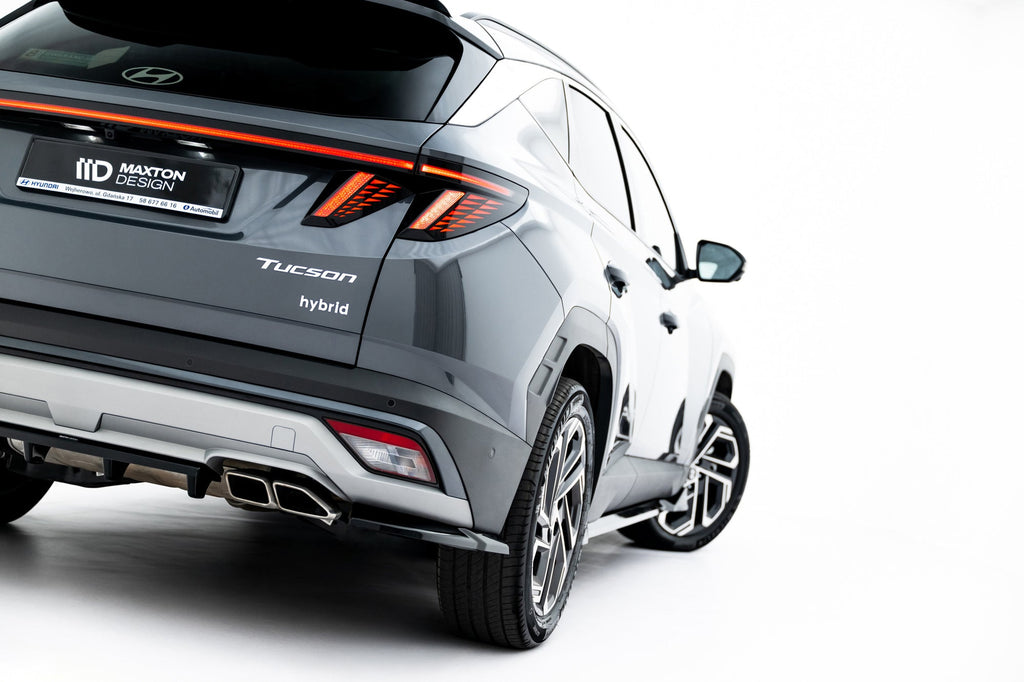 Splitter trasero (con barras verticales) para Hyundai Tucson Mk4 Facelift