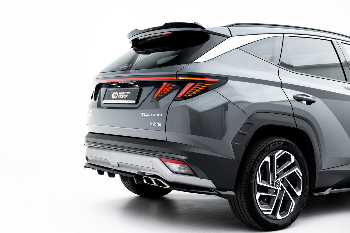 Splitter trasero (con barras verticales) para Hyundai Tucson Mk4 Facelift