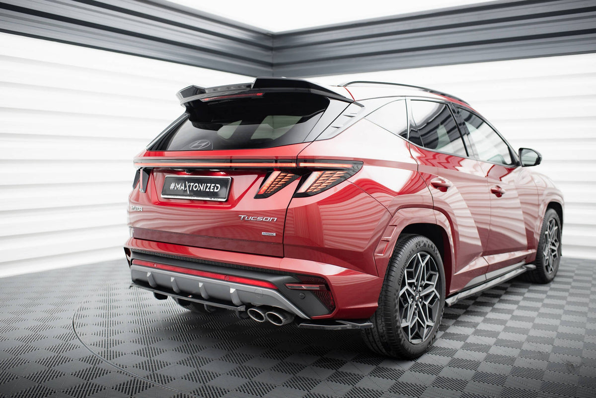 Splitter trasero (con barras verticales) para Hyundai Tucson N-Line Mk4