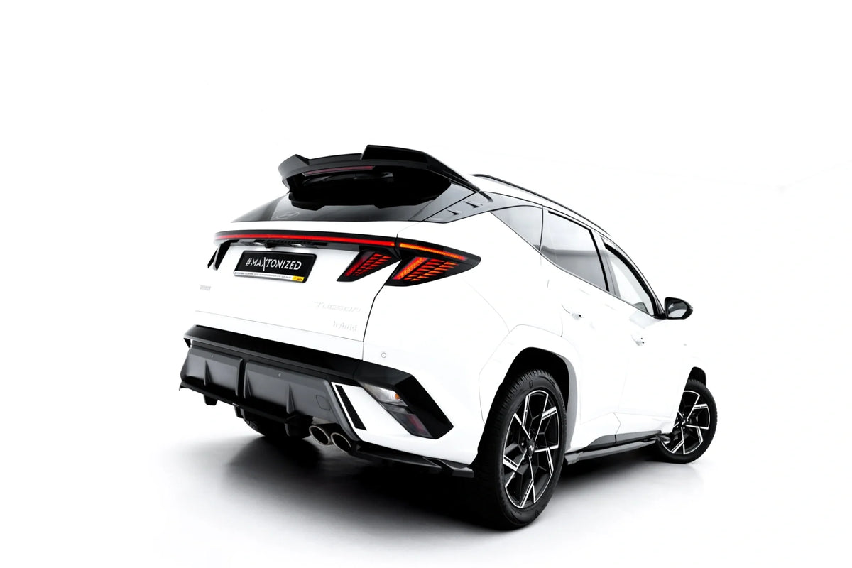 Splitter trasero (con barras verticales) para Hyundai Tucson N-Line Mk4 Facelift