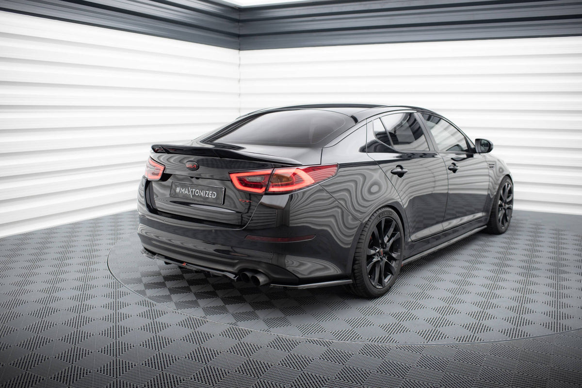 Splitter trasero (con barras verticales) para Kia Optima Mk3