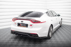 Splitter trasero (con barras verticales) para Kia Stinger Mk1