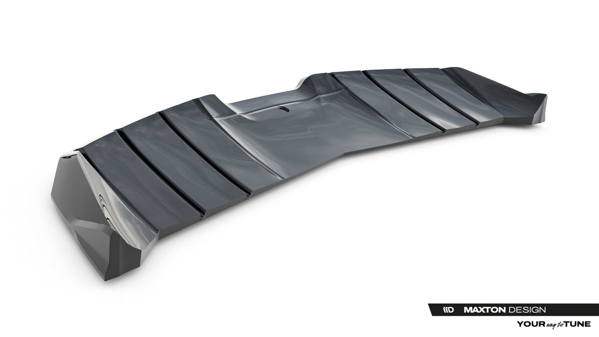 Splitter trasero (con barras verticales) + LED para Mercedes-AMG GT R C190 Facelift