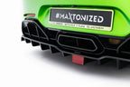 Splitter trasero (con barras verticales) + LED para Mercedes-AMG GT R C190 Facelift