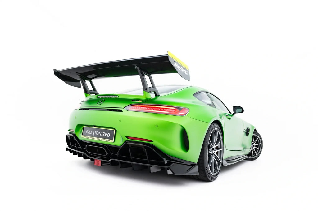 Splitter trasero (con barras verticales) + LED para Mercedes-AMG GT R C190 Facelift