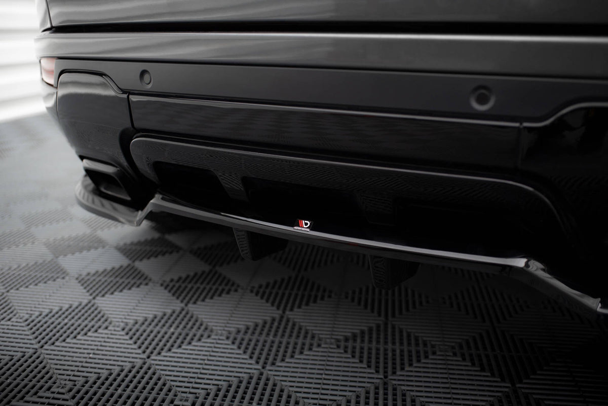 Splitter trasero (con barras verticales) para Land Rover Range Rover Evoque HSE Dynamic Mk1 Facelift